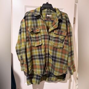 We The Free Multicolor Plaid Shirt
